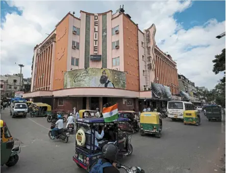  ?? — reuters ?? a poster of Khan’s Laal Singh Chaddha outside a cinema in new delhi, India.