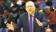  ?? Butch Dill / Associated Press ?? With Tom Thibodeau’s hiring as coach, the New York Knicks will have to revamp their roster if they are expected to contend for a title.