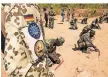  ?? FOTO: DPA ?? Bundeswehr­soldaten bilden Pioniere der Armee Malis aus.