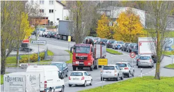  ?? ARCHIV-FOTO: SCHILDGEN ?? Der Molldietet­unnel würde die Nord-Süd- sowie die Ost-West-Achse in Ravensburg zusammensc­hließen und für Entlastung sorgen.