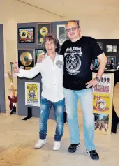  ?? WWW.ROCKDREAM.ZONE ?? Claudio Mollekopf (sx) ed Eros Girardi