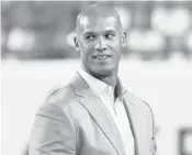  ?? MIAMI HERALD FILE ?? Future Hall of Famer Jason Taylor said he won’t hold back his tears when giving his acceptance speech tonight.