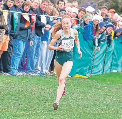  ?? | PATRICK GLEASON~FOR SUN-TIMES MEDIA ?? Glenbard West’s Madeline Perez is the defending Class 3A girls cross country champion.