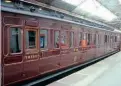  ?? ?? NER Clerestory coach No. 3071 being restored to pristine condition at Kirkby Stephen East. LCLT