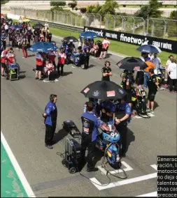  ?? ?? Generación tras generación, la cantera del motociclis­mo español no deja de producir talentos que, en muchos casos, llegan a ser precoces campeones del mundo.