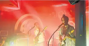  ?? ?? Sexy Zebras en su concierto en El Veintiuno.