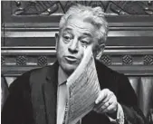  ?? NIKLAS HALLE’N/GETTY-AFP ?? “Part of the responsibi­lity of the speaker is frankly to speak truth to power,” John Bercow said Monday.