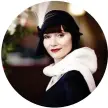  ??  ?? Actor Essie Davis as Miss Fisher in the eponymous Australian TV drama