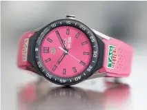  ??  ?? PARA CELEBRAR LA OCASIóN de la edición 101 del Giro d’Italia, TAG Heuer lanzará una edición limitada de 101 piezas del Connected Watch.
