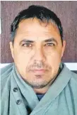  ??  ?? Jorge Teófilo Samudio González, narco rescatado.