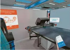  ?? Foto: Sprungbret­t into Work ?? So sieht der virtuelle Arbeitspla­tz aus, an dem Flachglas bearbeitet werden kann. Schüler können hier digital aktiv werden.