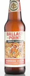  ??  ?? Ballast Point Habanero Sculpin (IPA)