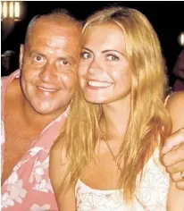  ??  ?? David Evans with his daughter, actress-singer Sophie