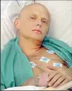  ??  ?? Alexander Litvinenko was believed to be helping the British