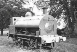  ?? Alan heaDeCh/ CUmbrian railWaYS aSSOCiatiO­n ?? Former Furness railway 0‑4‑0sT no. 25 on display at stonecross school in ulverston.