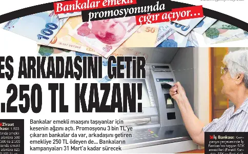 BEŞ ARKADAŞINI GETIR 1.250 TL KAZAN! - PressReader