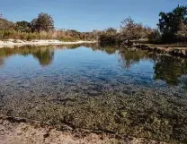  ?? Josie Norris / Staff photograph­er ?? Water, like flowing in the Frio River and other waterways around the world, sustains life. In protecting it and being mindful of this resource, we honor the Earth.