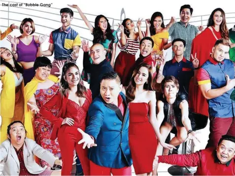  ??  ?? The cast of “Bubble Gang”