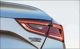  ?? HONDA PHOTO ?? The Honda Insight is one of only six vehicles to offer top-rated headlights as standard equipment, the Insurance Institute for Highway Safety says.