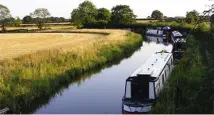  ?? PHOTO: ANGELA ACOTT ?? Proposals for Phase 2b have blighted the restoratio­n of the Ashby Canal for many years.