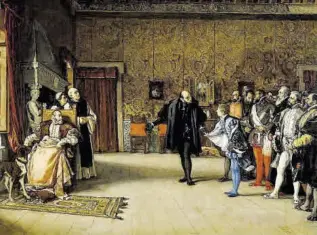  ?? ?? Carlos V, en Yuste tras su abdicación.