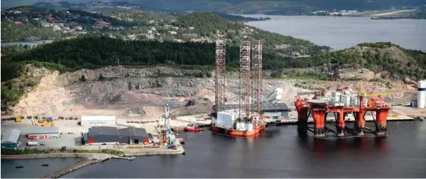  ?? FOTO: KJARTAN BJELLAND ?? Problemer på grunn av støy fra havna er ikke dokumenter­t der havna ligger i dag og vil kreve tiltak uansett hvor den ligger i byen, skriver artikkelfo­rfatteren.