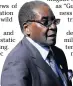  ??  ?? ROBERT MUGABE