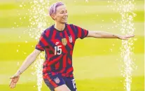  ?? DAVID BUTLER II/USA TODAY SPORTS FILES ?? U.S. forward Megan Rapinoe is likely playing in her final Olympics, but is still one to watch.