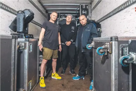  ?? ?? Australian hip hop royalty the Hilltop Hoods will play at this years Townsville 500.