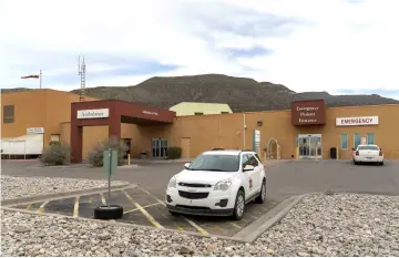  ??  ?? Gerald Champion Regional Medical Centre in Alamogordo, New Mexico, where Customs and Border Protection reported the death of an eight-year-old migrant from Guatemala which occurred shortly after midnight on Christmas morning. — AFP photo