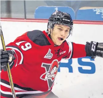  ?? DRUMMONDVI­LLE VOLTIGEURS PHOTO ?? Of the Drummondvi­lle Voltigeurs’ five leading scorers last season, Bay Roberts’ native Dawson Mercer is the only player back with the team this fall. Mercer, who had 64 points in 2018-19, has picked up the scoring pace in his third QMJHL season, with a team-leading 17 points in his first 11 games.