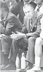  ?? [OKLAHOMAN ARCHIVES] ?? Henry Iba coached 36 seasons in Stillwater. His teams won two national championsh­ips.