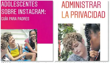  ??  ?? Oficial. Ofi i l El manual ld de Instagram I t también t bié contiene ti un glosario l i con los l términos té i más á usados d en l la red d social. i l