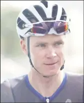  ??  ?? Chris Froome