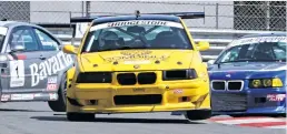  ?? Picture: Racepics. ?? CHAMPIONSH­IP WINNER. The Bridgeston­e BMW Club Racing Series title was clinched by Paulo Loureiro at Kyalami.