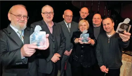  ?? Fot. Piotr Kamionka/ag. Fot. Angora ?? Od lewej: Jacek Rosada, Paweł Woldan, Jerzy Jastrzębsk­i, Dorota Mękarska, Kazimierz Wolny-zmorzyński, Henryk Martenka, Krzysztof Strauchman­n