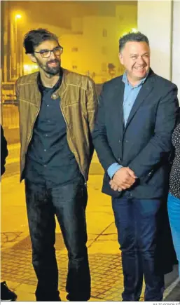  ?? JULIO GONZÁLEZ ?? José Luis Bueno (izq.) relevará a Juan Antonio Delgado en el Congreso.