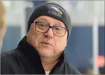  ??  ?? Eisenhower coach Bob Hall hopes to have his hockey team back on the ice soon.