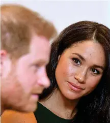  ?? POOL/AFP/GETTY ?? Princely sum: Meghan and Harry’s deal is likely to be worth tens of millions
