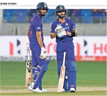  ?? AP ?? Reliable men: The batting ammunition that the top trio of Rohit, deputy K. L. Rahul and Virat Kohli (pic, above) provide will determine how far India can go Down Under.