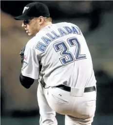  ?? GETTY IMAGES FILES ?? The Toronto Blue Jays will retire Roy Halladay’s No. 32 on opening day and players will wear a commemorat­ive patch this season.