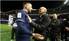  ?? Photograph: Robert Perry/EPA ?? Finn Russell was among the players Gregor Townsend was deprived of at the training camp.
