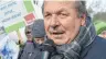  ?? FOTO: DPA ?? Frank Bsirske im Februar bei einer Verdi-Demonstrat­ion