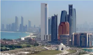  ??  ?? Apartment and villa rents in Abu Dhabi fell on average by 3 per cent in the first quarter.
— File photo