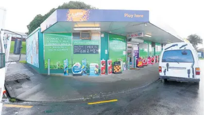  ?? Photo / Michael Cunningham ?? Robbers targeted Whangārei’s Sunnyside Dairy twice in three months last year. Those who struck the second time were two brothers, armed with knives.