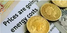  ??  ?? Our reader revealed his struggle to continue receiving his energy bill by post