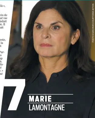  ??  ?? MARIE LAMONTAGNE 7