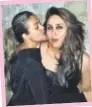  ?? PHOTO: INSTAGRAM/AMUARORAOF­FICIAL ?? Amrita Arora Ladak and Kareena Kapoor Khan