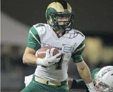  ?? GREG PENDER ?? University of Regina Rams receiver Ryan Schienbein, seen here in a file photo, has taken on a larger role with the team this season.