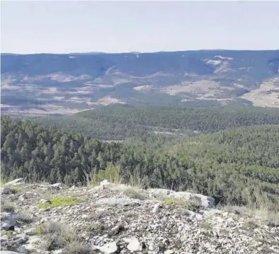  ?? EL PERIÓDICO ?? Un paisaje de la comarca del Maestrazgo, donde Forestalia plantea instalar 22 parques eólicos.